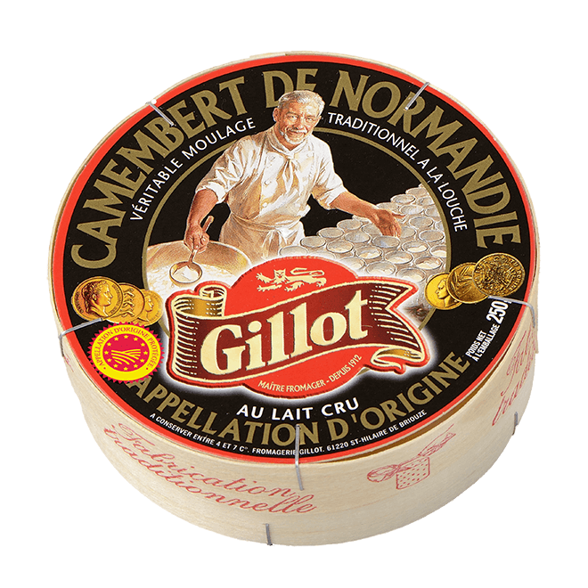 Camembert Aop Gillot Noir Fromagerie Gillot 