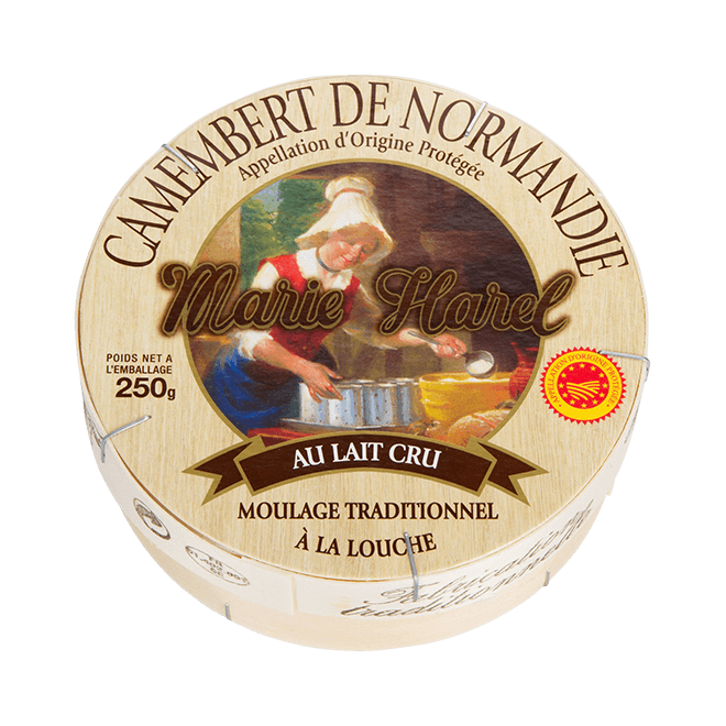 MarieHarel Camembert de Normandie AOP Fromagerie Gillot