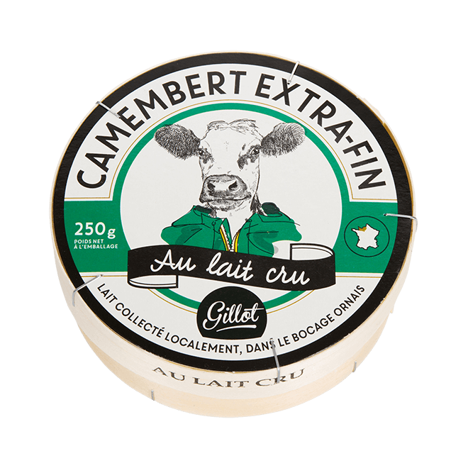 Export – Camembert au lait cru