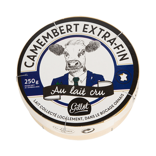 Export – Camembert au lait cru