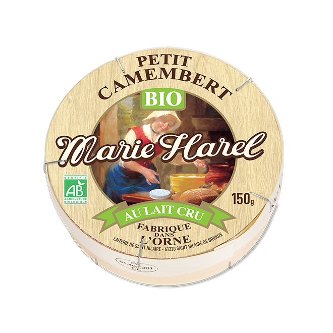 Marie-Harel – Petit Camembert au lait cru Bio